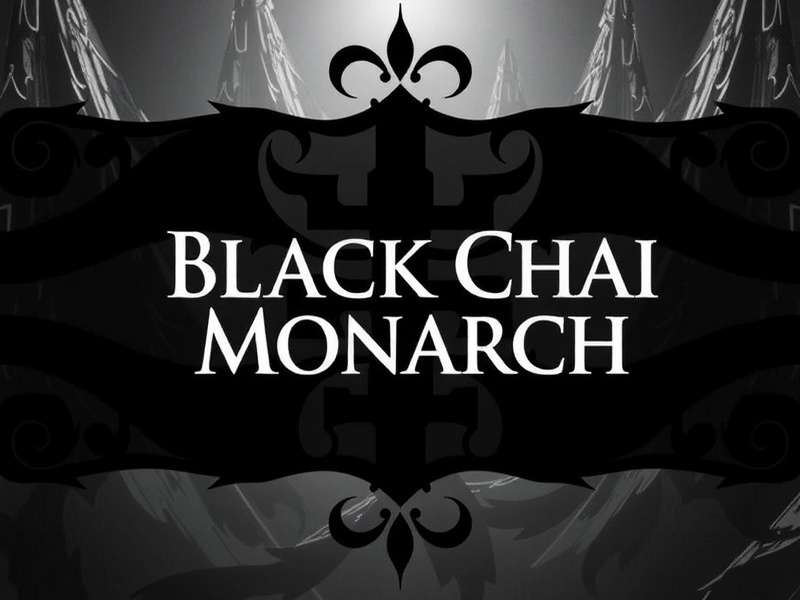 Black Chai Monarch Game Banner